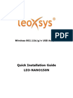 Quick Installation Guide_LEO-NANO150N