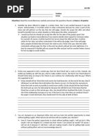 Name: Section: Date: Score: Directions: Read The Moral Dilemmas Carefully and Answer The Questions Therein. (3 Items X 10 Points)