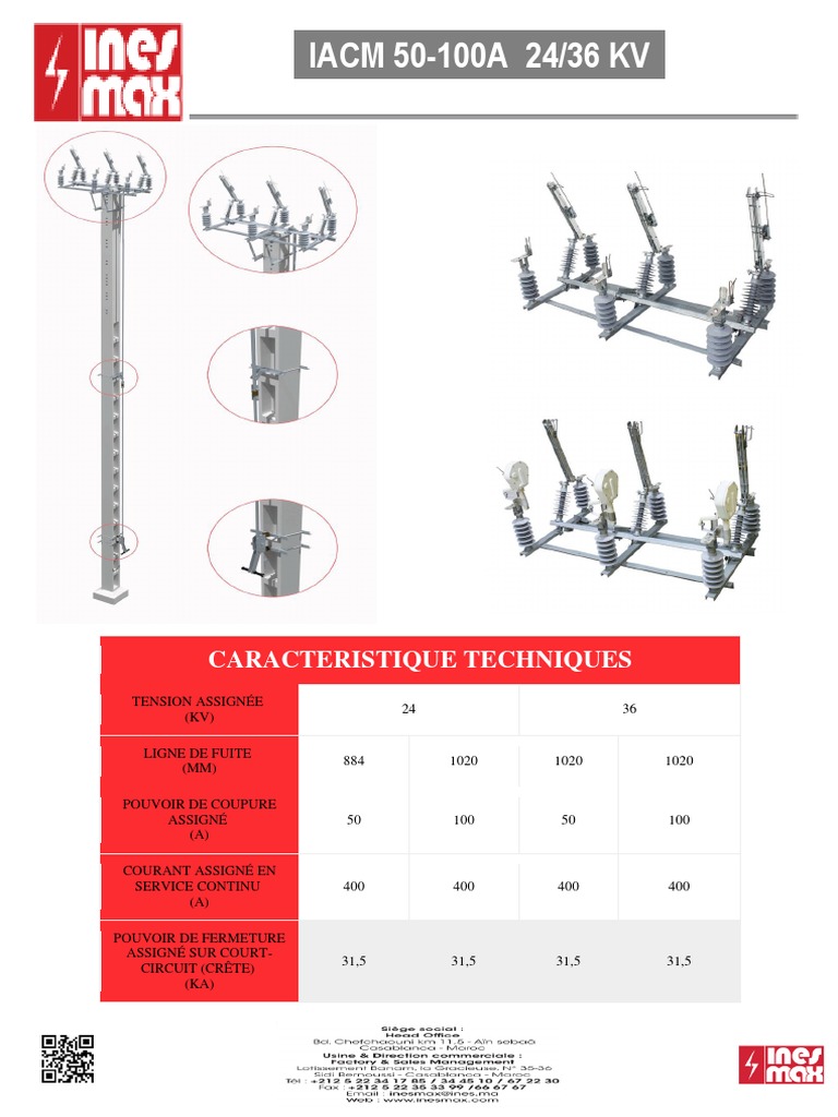 Iacm 100 Kva - Inesmax | PDF