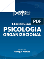 Ebook Psicologia Organizacional Psicologia Concursos