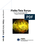Prof. Dr. Suryadi Siregar. 2017. Fisika Tata Surya. Bandung - Institut Teknologi Bandung. Hal. 100-102