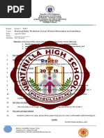 Rbi - Tle 7 3RD Quarter Lesson 2