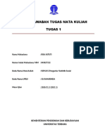 Pengantar Statistik Sosial