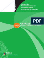 Ciencias Sociales Secundaria Ciclo Orientado