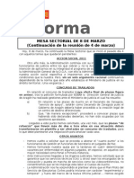 Hoja Informativa Justicia 08 Marzo 2011