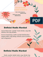 Studi Hadis Mardud Kel 5