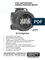 Pd6700 Vantageview Loop-Powered Process Meter: Precision Digital Corporation