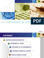 Programas de Auditoria: Fca. Almanza Valeria Moreno