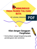 3 Komunikasi Pada Klien Buta Dan Tuli