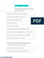 Active Vs Passive Voice