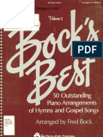 Fred Bock - Bocks Best - 50 Outstanding Piano Arrangements of Hymns and Gospel Songs Volume I