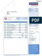 Nationwide Bank Statement