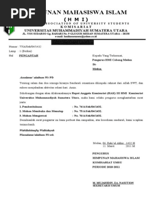 Surat Hmi
