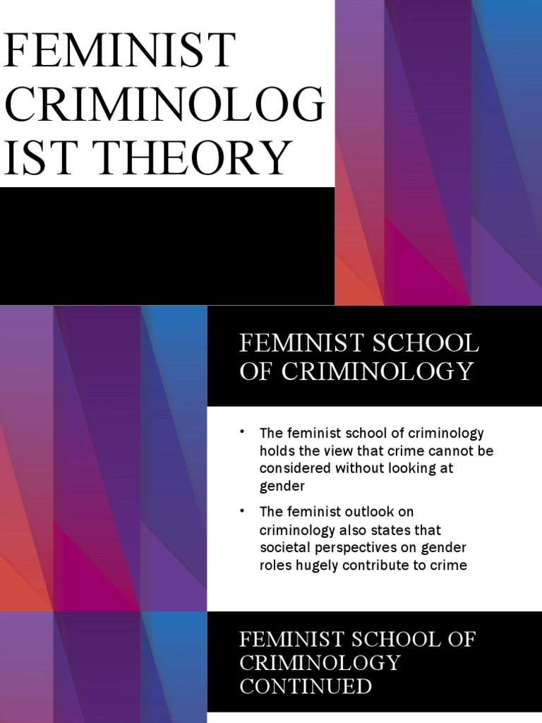 term paper on feminist criminology
