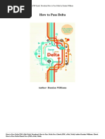 Damian Williams How To Pass Delta PDF Download Ebook