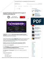 Idoc - Pub Activar Productos Autodesk 2015 Keygen X Force 3264 Bits Full Programas Web Fullpdf