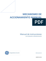 GENERAL ELECTRIC - Manual Mecanismo de Accionamiento CML