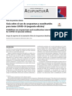 Guía Sobre El Uso de Acupuntura y Moxibustión