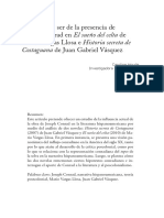 La razón de ser de la presencia de Joseph Conrad