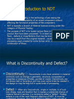 Introduction To NDT