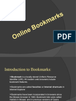 Bookmarks Presentation