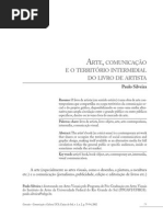 TextoLivrodeartista-PauloSilveira[1]