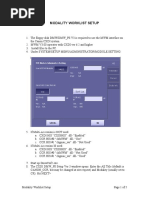 Modality Worklist Setup