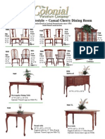 Casual Dining Room Tear Sheets