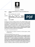 Circular 0003 Fiscalia General de La Nacion