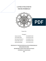 Laporan Praktikum Teknik Pembesian: Disusun Oleh