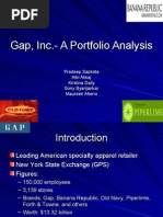 Gap, Inc 