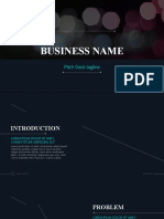 Business Name: Pitch Deck Tagline