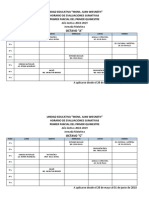 Horario de Clase