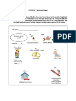 LESSON 3 Activity Sheet: The Life of