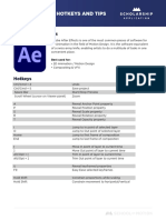 After Effects Tips and Hotkeys