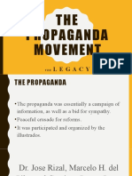 5 the Propaganda Movement