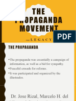 5 The Propaganda Movement