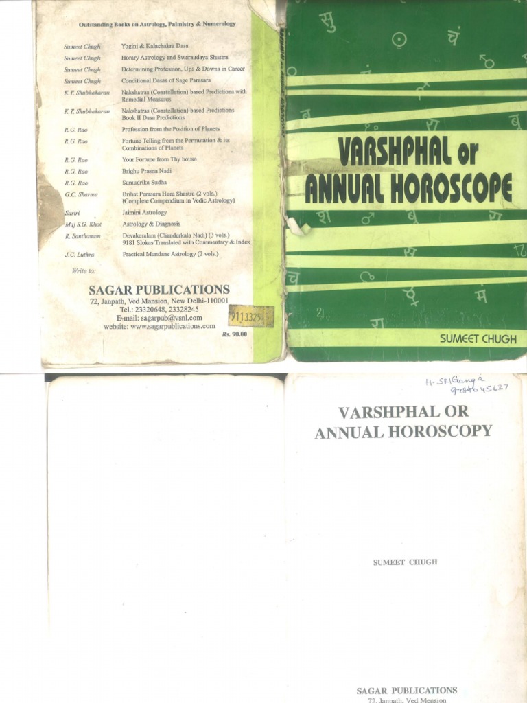 Varshpal Annual Horoscope-Compressed | PDF