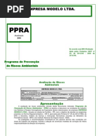 PPRA MODELO