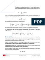 Integral Relations For CV - Part 2