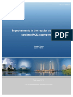 Improvements in The Reactor Core Isolation Cooling (RCIC) Pump Model