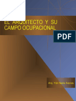 CAMPO OCUPACIONAL - Arquitectura