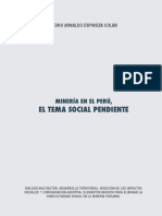 Libro Mineria en El Peru El Tema Social Pendiente