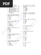 Soalan Peperiksaan Matematik Tingkatan 1 Kertas 1