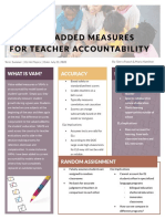 Value-Added Measures Vam