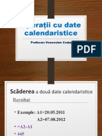 Date Calendaristice