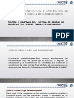 Diseno de Matriz y Evaluacion de Requisistos Legales