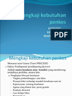 Mengkaji Kebutuhan Penkes