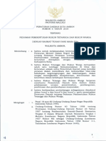 Perda Nomor 6 Tahun 2018 - Pedoman Pembentukan Rukun Tetangga Dan Rukun Warga