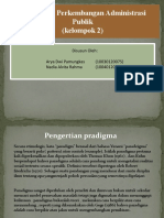 Kelompok 2 Memahami Perkembangan Administrasi Publik